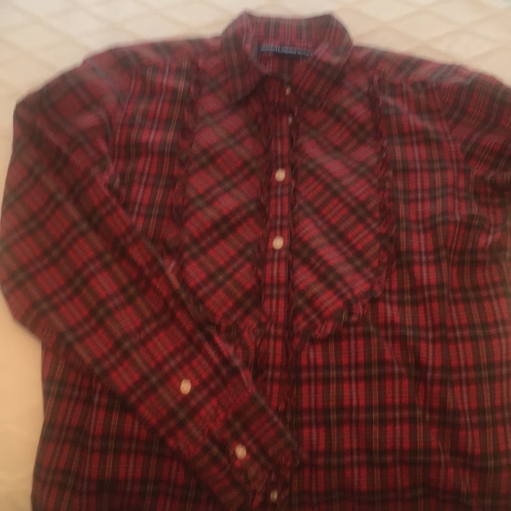 Ralph Lauren Sport tartan plaid shirt